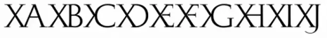 Monogramma WX