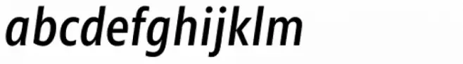 Morandi Cond Medium Italic