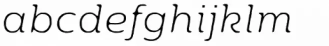 Moreno Rough Two Thin Italic