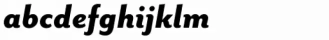 Mr Eaves Sans Heavy Italic