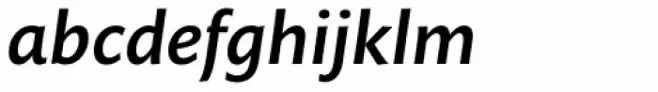 Mundo Sans Pro Medium Italic