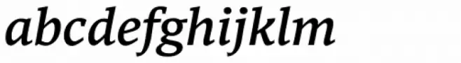 Mundo Serif Demi Italic