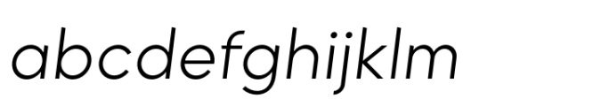 Munika Semilight Italic
