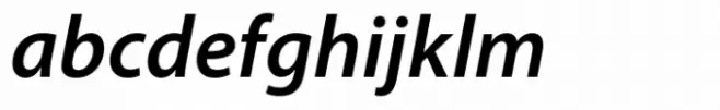 Myriad Hebrew Cursive Semibold Italic