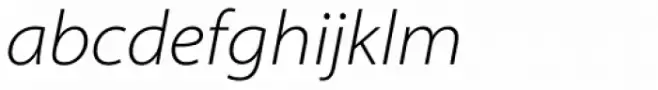 Myriad Pro SemiExt Light Italic
