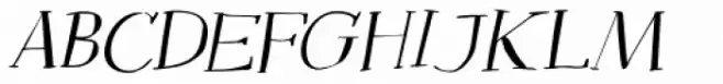 Mysterious Italic