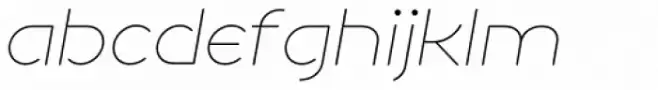 NaNa Rounded Pro Thin Italic