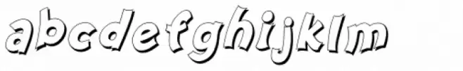 Nanumunga Shadow Bold Oblique