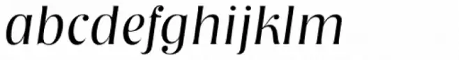 Nashville TS Light Italic