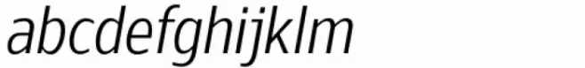 Nauman Neue Condensed Book Italic