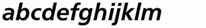 Neue Frutiger Thai Traditional Bold Italic
