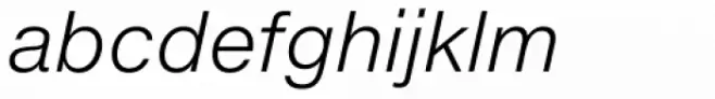 Neue Helvetica eText Std 46 Light Italic