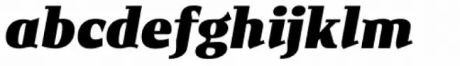 New June Serif UltraBold Italic