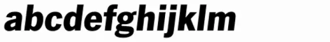 News Gothic No. 2 Std Black Italic