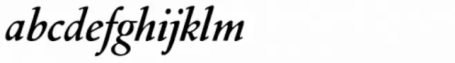 Nicolas Jenson SG Bold Italic