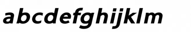 Ninova Pro Extrabold Italic Exp