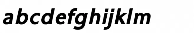 Ninova Pro Extrabold Italic