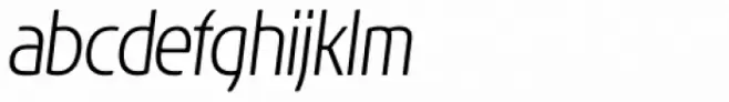 Noa Pro Condensed Light Oblique