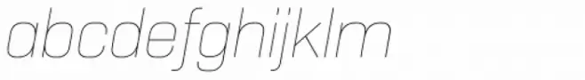 Normative Lt Thin Italic