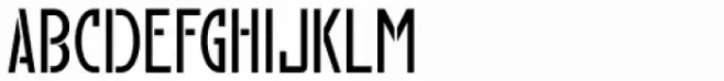 Nouveau Semi Stencil JNL