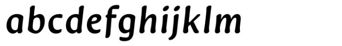 Novaletra Sans CF Demi Bold Italic