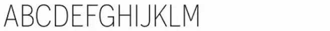 Novecento Sans Narrow UltraLight
