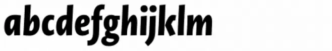 Novel Sans Condensed Pro ExtraBold Italic