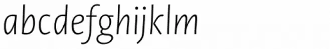 Novel Sans Hair 54 Italic