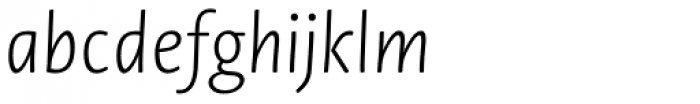 Novel Sans Rounded Italics Pro Extra Light Italic