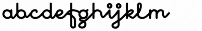 November Script Black