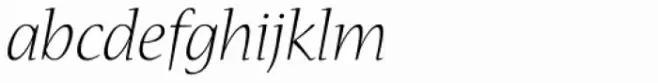 Nueva Std Light Italic