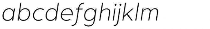 Oblivian Text Extra Light Italic