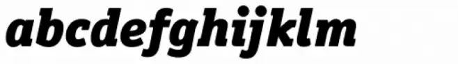 Officina Serif Pro Black Italic