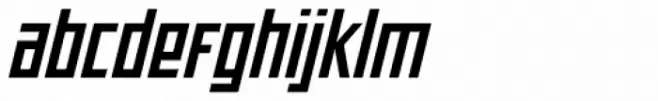 Offroad Expanded Bold Oblique