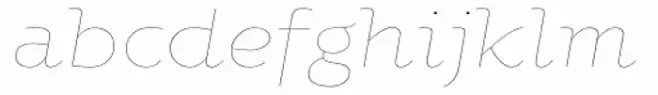 Oksana Greek Thin Italic