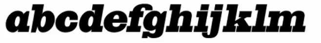 OL Egiziano Classic Black Italic