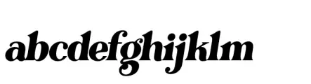 Olive Village Italic