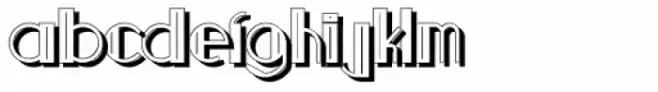Orchis Bold Shadow Italic