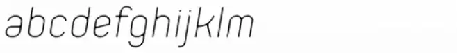 Orev Edge Light Italic