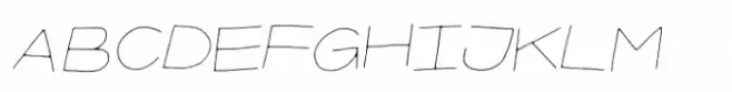 Organic Thinker Scramble Italic