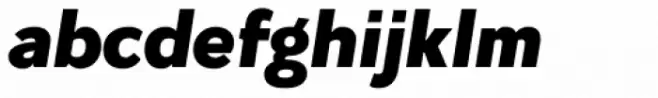 Osnova Pro Heavy Italic