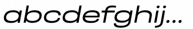 Otoiwo Grotesk Wide Italic