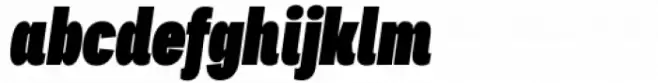 Palo Compressed Black Italic