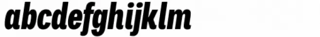 Palo Compressed Bold Italic
