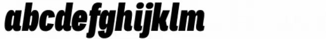 Palo Compressed Extrabold Italic