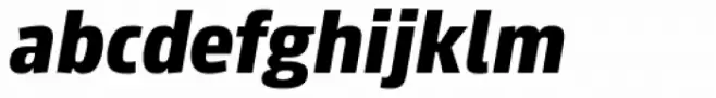 Paradroid Extra Bold Italic