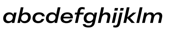 Peridot PE Wide SemiBold Italic
