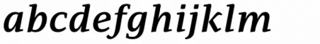 PF Adamant Pro SemiBold Italic