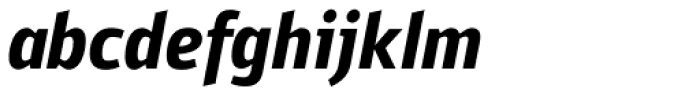 PF Bulletin Sans Pro Bold Italic