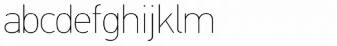 PF DIN Text Universal ExtraThin